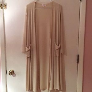 LuLaRoe Sarah Duster cardigan, XS